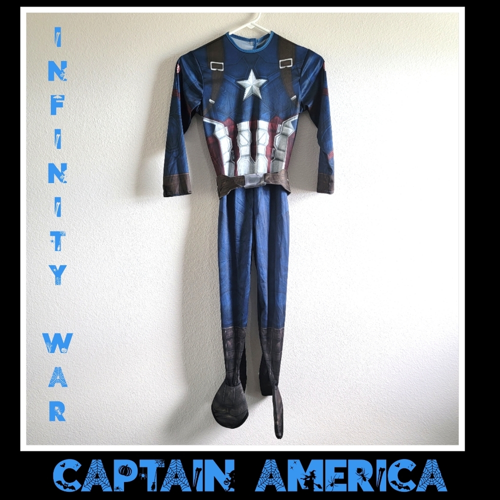 Size: Small/ Infinity War Captain America 3pc. Costume